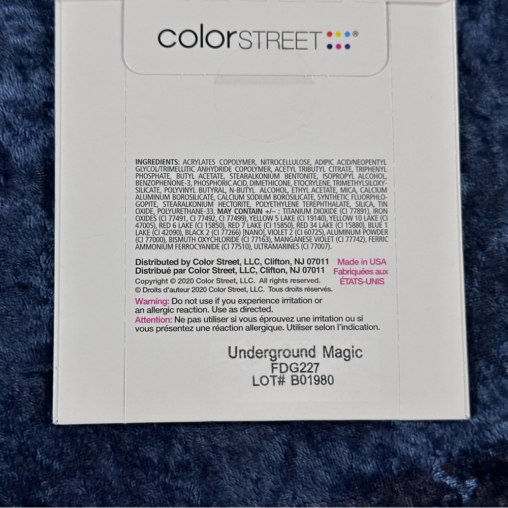 Color Street- Underground Magic - Picture 2 of 2